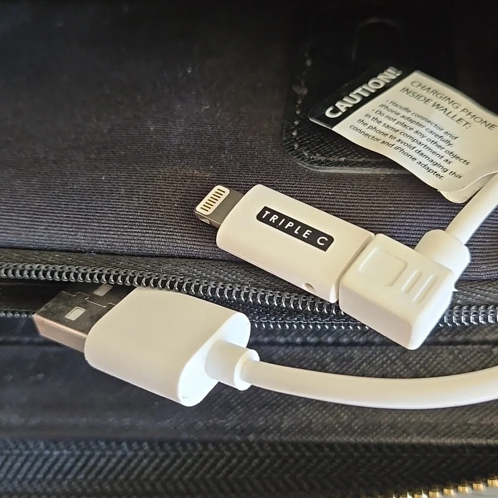 Triple C Power Wallet Black/White